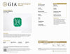 JR0433K - Emerald Gent’s Ring Set in 18K Gold Setting