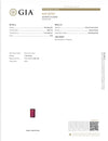 JR0406K - GIA Certified Ruby with Diamond Ring Set in 18K Gold Setting
