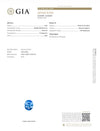 JE0089N - GIA Certified Unheated Blue Sapphire with Diamond Earrings Set in 18K White Gold Setting