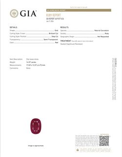 JR0424K - Ruby with Halo Diamond Ring Set in 18K White Gold Setting