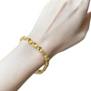 JB0102M - Yellow Sapphire Tennis Bracelet set in 18K Gold Setting