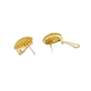 JE0250L - Yellow Sapphire Earrings set in 18K Gold Setting