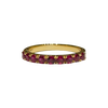 JR0184K - Ruby Band Set in 18K Gold Setting
