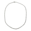 JN0051PJP0144L - Ruby and Diamond Pendant Necklace Set in 18K White Gold Setting
