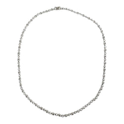 JN0051PJP0144L - Ruby and Diamond Pendant Necklace Set in 18K White Gold Setting