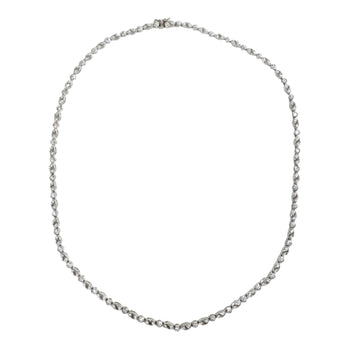JN0051PJP0144L - Ruby and Diamond Pendant Necklace Set in 18K White Gold Setting