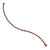 JB0098K - Pink Sapphire Tennis Bracelet Set in 14K Gold Setting