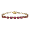 JB0099K - Ruby Bracelet Set in 14K Gold Setting