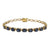 JB0100K - Blue Sapphire Bracelet Set in 14K Gold Setting