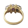 JR0566L - Star Sapphires with Diamond Ring set in 18K Gold Setting