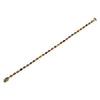 JB0108K - Multi-Sapphire Tennis Bracelet Set in 14K Gold Setting
