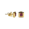 JE0273K - Ruby Earrings Set in 18K Gold Setting