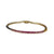 JB0110K - Multi-Sapphire Tennis Bracelet Set in 14K Gold Setting