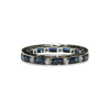 JR0391K - Blue Sapphire with Diamond Eternity Ring Set in 18K White Gold Setting
