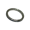 JR0389K - Blue Sapphire Eternity Ring Set in 18K White Gold Setting