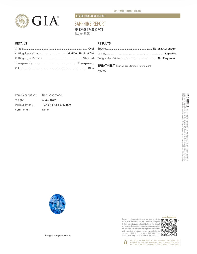 JE0089N - GIA Certified Unheated Blue Sapphire with Diamond Earrings Set in 18K White Gold Setting