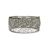 JBTHK - Filigree Diamond Bangle Bracelet Set in 18K White Gold Setting