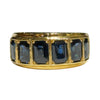 JR1308RK - Blue Sapphire Ring Set in 18K Gold Setting