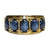 JR0004QK - Blue Star Sapphire Ring Set in 18K Gold Setting