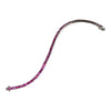 JB0128NK - Pink Sapphire Tennis Bracelet Set in 18K White Gold Setting