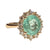 JR0400K - GIA Certified Paraiba Tourmaline with Diamond Ring Set in 18K Rose Gold Setting