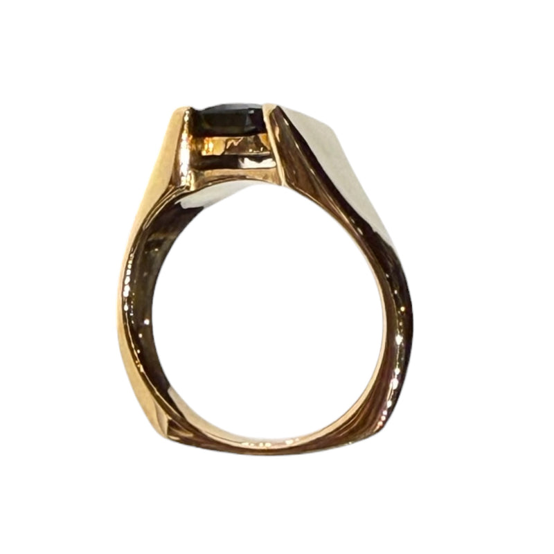 JR0740RK - Blue Sapphire Ring Set in 14K Gold Setting