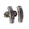 JEC7674K - Tanzanite Earrings Set in 18K Gold Setting