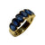 JR0411K - Blue Sapphire Ring Set in 18K Gold Setting