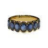 JR0411K - Blue Sapphire Ring Set in 18K Gold Setting
