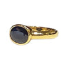 JR0403RK - Blue Sapphire Ring Set in 18K Gold Setting