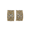 JE0353K - Filigree Diamond Earrings Set in 18K Gold Setting