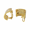JE0476L - Diamond Earrings set in 18K Gold Setting