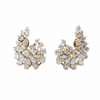 JE0145L - Diamond Earrings set in 18K Gold Setting