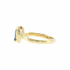 JR0437K - Blue Sapphire Ring Set in 14K Gold Setting