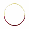 JN0060XK - Ruby Necklace set in 18K Gold Setting