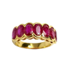 JR0009PK - Ruby with Diamond set in 18K Gold Setting