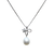 JP0213K - South Sea Pearl with Diamond Pendant set in 18K White Gold Setting