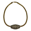 JN0084K - Filigree Diamond Necklace Set in 18K Gold Setting