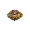 JR0475K - Traditional Thai Style Princess Ring Set in 14K Gold Setting