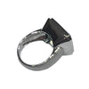 JRAQSNYK - Aquamarine Ring Set in 14K White Gold Setting