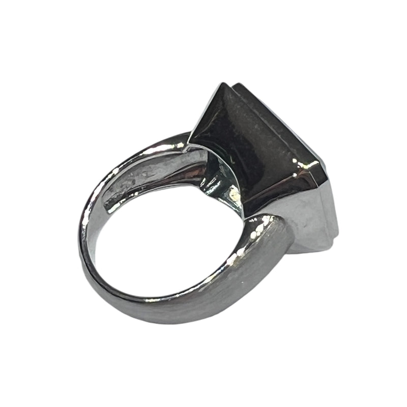 JRAQSNYK - Aquamarine Ring Set in 14K White Gold Setting