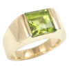 SJ2169 - Peridot Ring Set in 18 Karat Rose Gold Settings