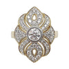 SJ6227 - Diamond Ring Set in 18 Karat Gold Settings