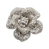 SJ2310 - Diamond Flower Pendant Set in 18 Karat White Gold Settings