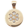 SJ1346 - Diamond Pendant Set in 18 Karat Rose Gold Settings