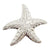 JPB196 - Diamond Starfish Pendant Set in 18 Karat White Gold Setting