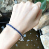 SJ2426 - Blue Sapphire Bracelet Set in 18 Karat White Gold Settings