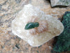 SJ6194 - Jade with Brown Diamond Siamese Fighting Fish Brooch in 18 Karat Gold Settings