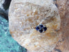 SJ2395 - Blue Sapphire with Diamond Pendant Set in 18 Karat Gold Settings