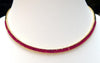 SJ1498 - Ruby Necklace Set in 18 Karat Gold Settings